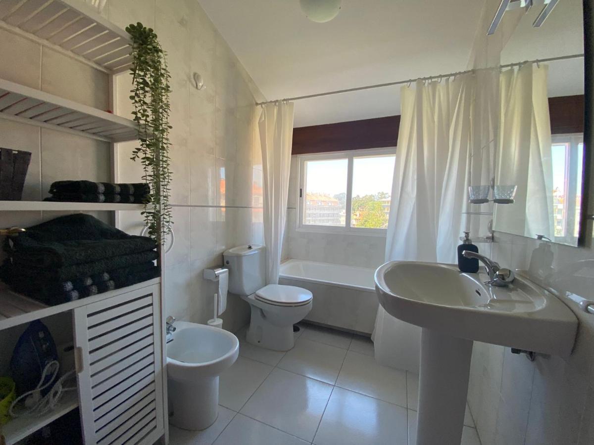 Bonito Apartamento En La Playa Sanxenxo Bagian luar foto